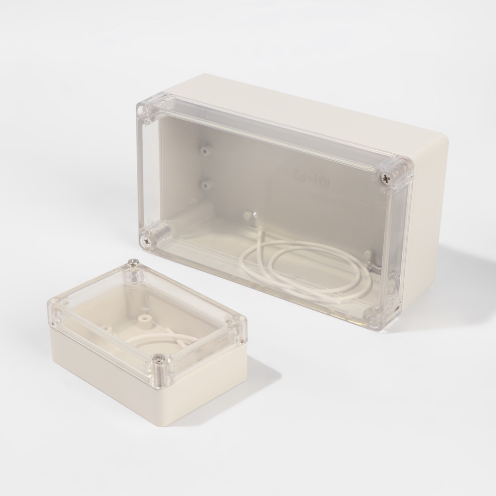Diy Electronics Case - White Waterproof Enclosure Plastic Junction Box