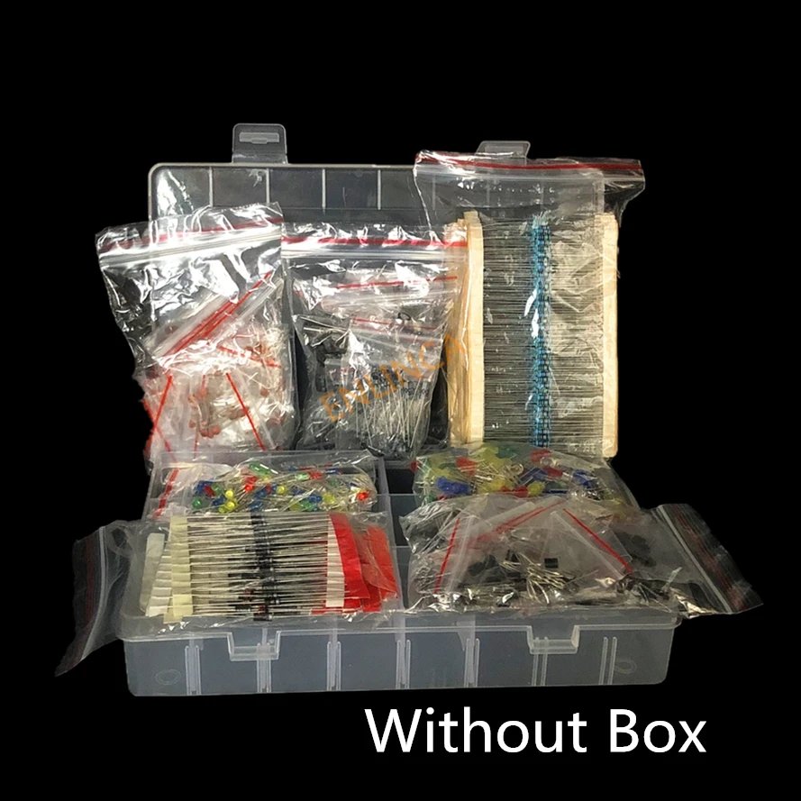 Diy Electronics Components Kit - Kim Loại Phim Điện Trở Assortment