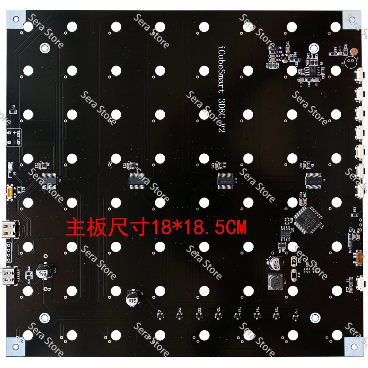 8x8x8 Light Cube DIY Kit 3D8 M - đánh giá và giá Diy Electronics Components Kit