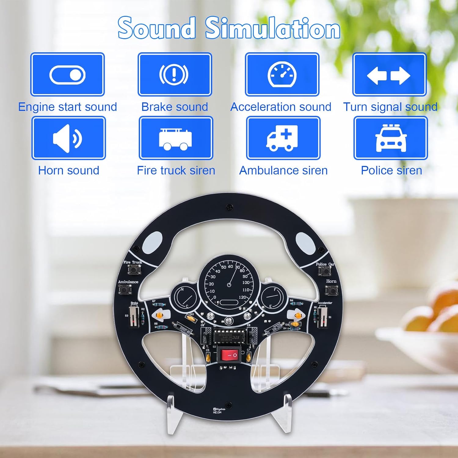 Car Steering Wheel DIY Solderi - đánh giá và giá Diy Electronics Project