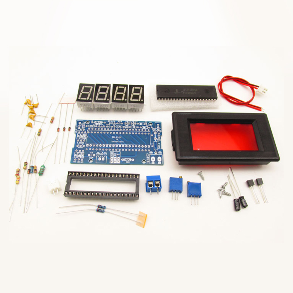 ICL7107 Voltmeter DIY Kit Part - đánh giá và giá Diy Electronics Components Kit