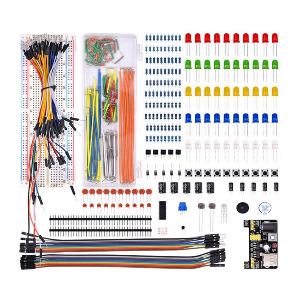 Y01A New Breadboard Set Electr - đánh giá và giá Diy Electronics Components Kit
