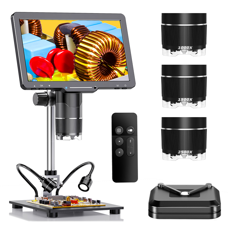 2500X HDMI Digital Microscope  - đánh giá và giá Diy Electronics Microscope