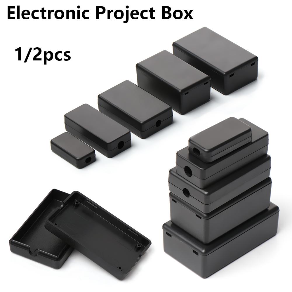 1/2pcs Plastic Waterproof Blac - đánh giá và giá Diy Waterproof Electronics