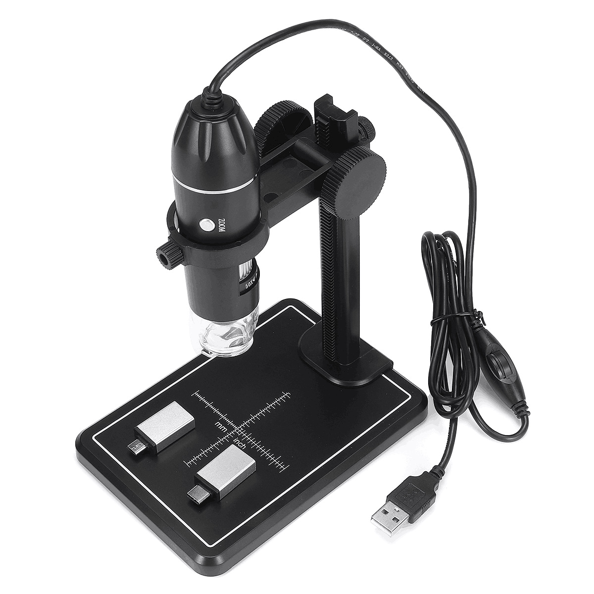 USB Digital Microscope 500X/10 - đánh giá và giá Diy Electronics Microscope